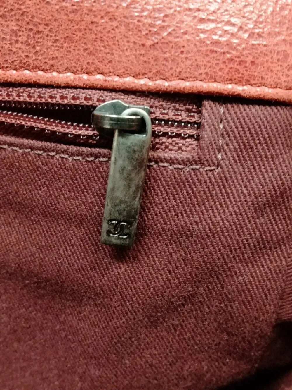 Authentic Chanel Boy Bag Coral Quilted Leather Shoulder Luxury Designer Bag - Picture 13 of 15